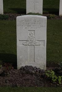 Poperinghe New Military Cemetery - Nicholson, William