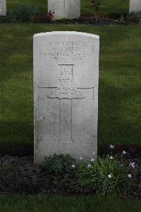 Poperinghe New Military Cemetery - Nunn, W J