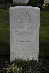 Poperinghe New Military Cemetery - Peddie, R