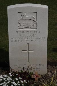 Poperinghe New Military Cemetery - Poole, Eric Skeffington