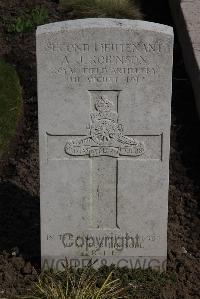 Poperinghe New Military Cemetery - Robinson, Alexander Joseph