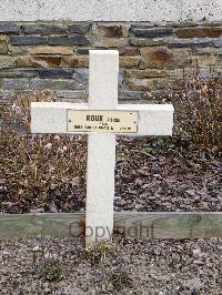 Poperinghe New Military Cemetery - Roux, Pierre