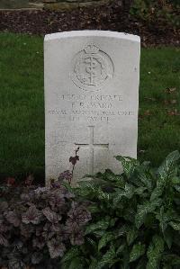 Poperinghe New Military Cemetery - Ward, F R