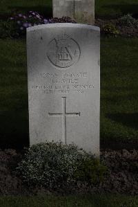 Poperinghe New Military Cemetery - Wile, J G