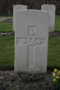 Prowse Point Military Cemetery - Clarke, T