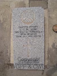 Pembroke Military Cemetery - Roe, Stw