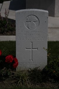 Bertenacre Military Cemetery Fletre - Crozier, William