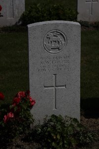 Bertenacre Military Cemetery Fletre - Foster, Alfred William