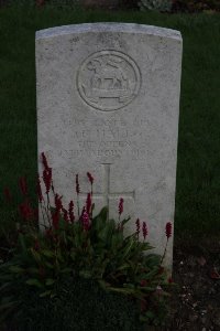 Bertenacre Military Cemetery Fletre - Hall, Frederick