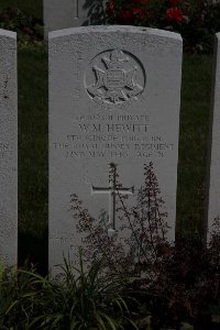 Bertenacre Military Cemetery Fletre - Hewitt, William Matthew