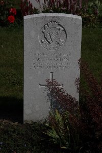 Bertenacre Military Cemetery Fletre - Johnston, William