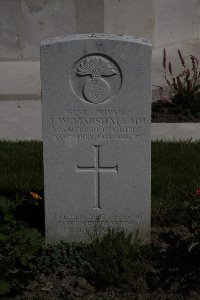 Bertenacre Military Cemetery Fletre - Marshall, John William