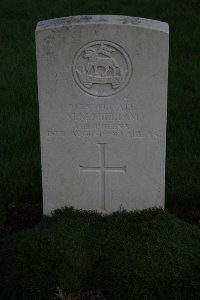 Bertenacre Military Cemetery Fletre - Milliam, Matthew Mark