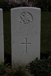 Bertenacre Military Cemetery Fletre - Page, William Alfred