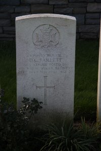 Bertenacre Military Cemetery Fletre - Parlett, Douglas Charles