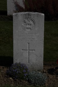 Bertenacre Military Cemetery Fletre - Plowright, Joseph Edward