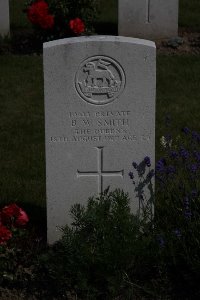 Bertenacre Military Cemetery Fletre - Smith, Bertie William