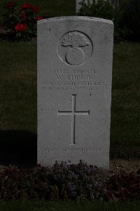 Bertenacre Military Cemetery Fletre - Tuplin, William