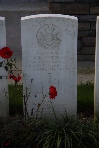 Bertenacre Military Cemetery Fletre - Upperton, Albert George