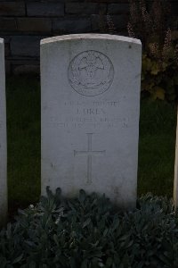 Bertenacre Military Cemetery Fletre - Uren, John