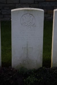 Bertenacre Military Cemetery Fletre - Wells, George William