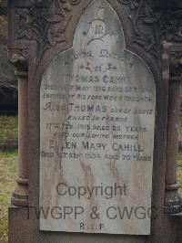 Rookwood Necropolis&#44; Sydney - Cahill, Thomas