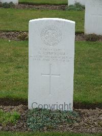 Wulverghem-Lindenhoek Road Military Cemetery - Anderson, G