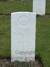 Wulverghem-Lindenhoek Road Military Cemetery - Andrews, A