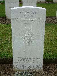 Wulverghem-Lindenhoek Road Military Cemetery - Ash, S