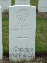 Wulverghem-Lindenhoek Road Military Cemetery - Atwell, Robert Erskine