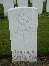 Wulverghem-Lindenhoek Road Military Cemetery - Barber, James