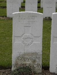 Wulverghem-Lindenhoek Road Military Cemetery - Booth, Thomas