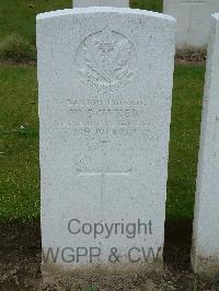 Wulverghem-Lindenhoek Road Military Cemetery - Bowker, W