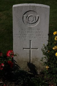 Houplines Communal Cemetery Extension - Crowcroft, James Edward