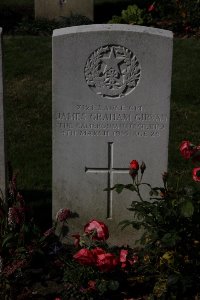 Houplines Communal Cemetery Extension - Girvan, James Graham