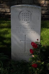 Houplines Communal Cemetery Extension - Mercer, Wallen Carpenter