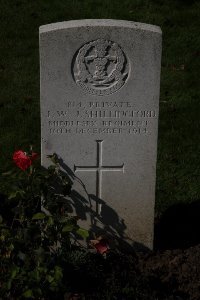 Houplines Communal Cemetery Extension - Shillingford, J W J