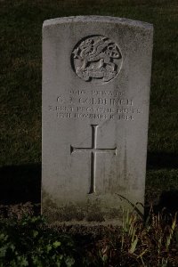 Bois Grenier Communal Cemetery - Goldfinch, G J