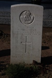 Bois Grenier Communal Cemetery - Merrifield, W