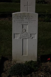 Bois Grenier Communal Cemetery - Nicholls, W