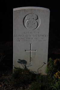 Bois Grenier Communal Cemetery - Tinman, George Hendry