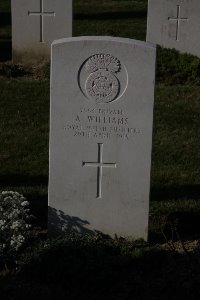 Bois Grenier Communal Cemetery - Williams, A