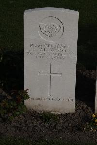 Coxyde Military Cemetery - Allwood, Ernest