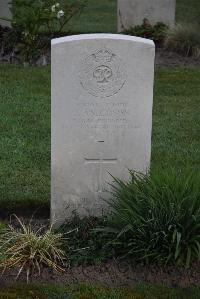 Coxyde Military Cemetery - Anderson, Joseph