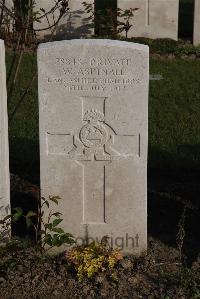 Coxyde Military Cemetery - Aspinall, W