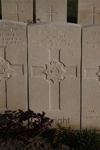 Coxyde Military Cemetery - Baggott, G