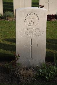 Coxyde Military Cemetery - Baxter, Cecil William