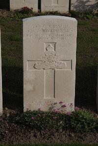 Coxyde Military Cemetery - Bickerdyke, J W D