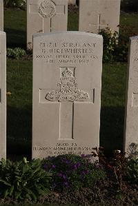 Coxyde Military Cemetery - Birtwhistle, G