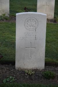 Coxyde Military Cemetery - Bishop, Claude